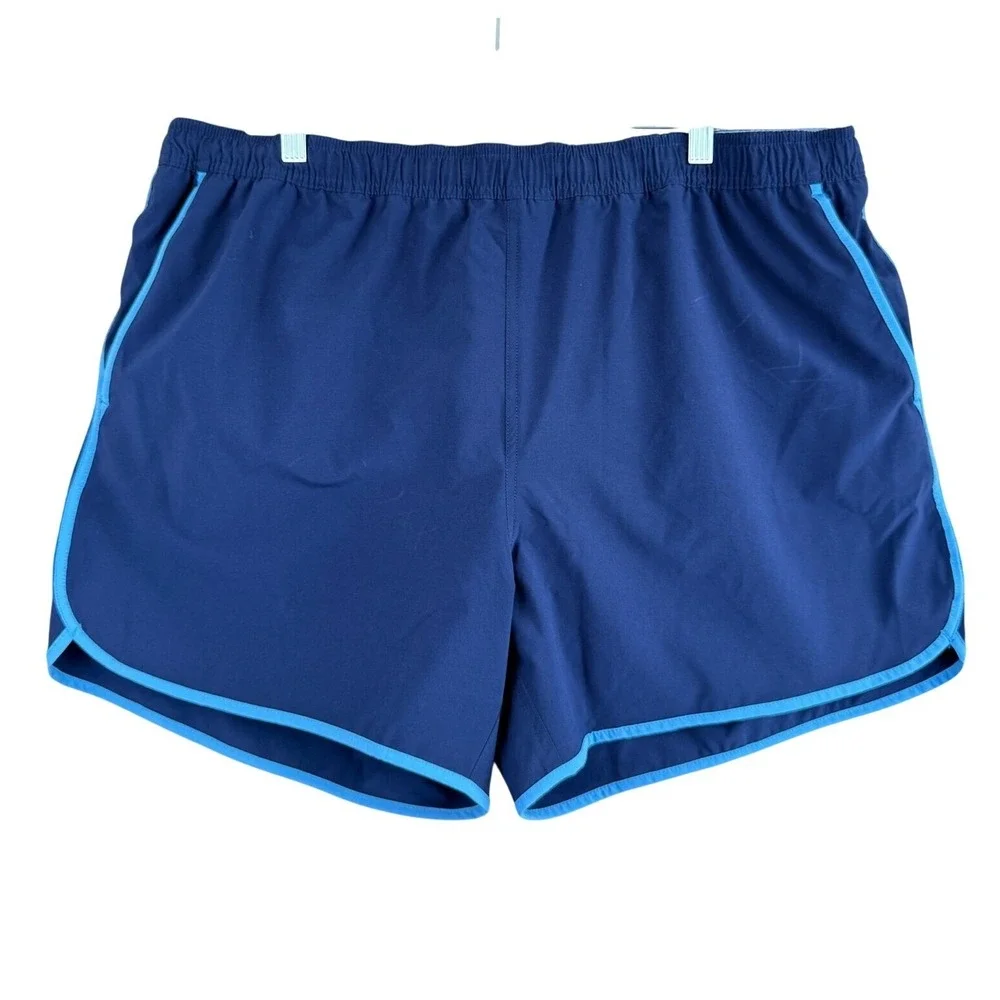 Bonobos Mens Board Shorts Size XXL Blue‎ Swim Trunks 5 Inch Inseam Lined